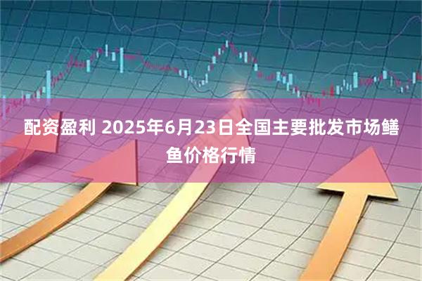 配资盈利 2025年6月23日全国主要批发市场鳝鱼价格行情