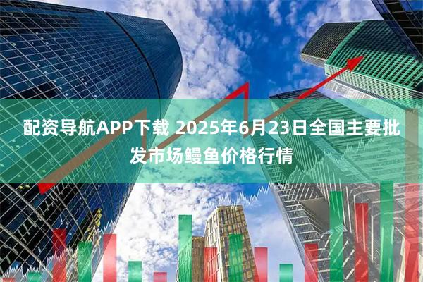 配资导航APP下载 2025年6月23日全国主要批发市场鳗鱼价格行情